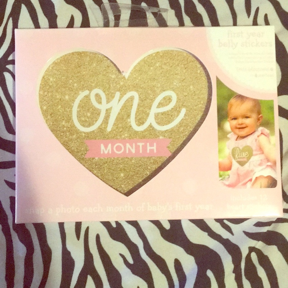 First year belly stickers